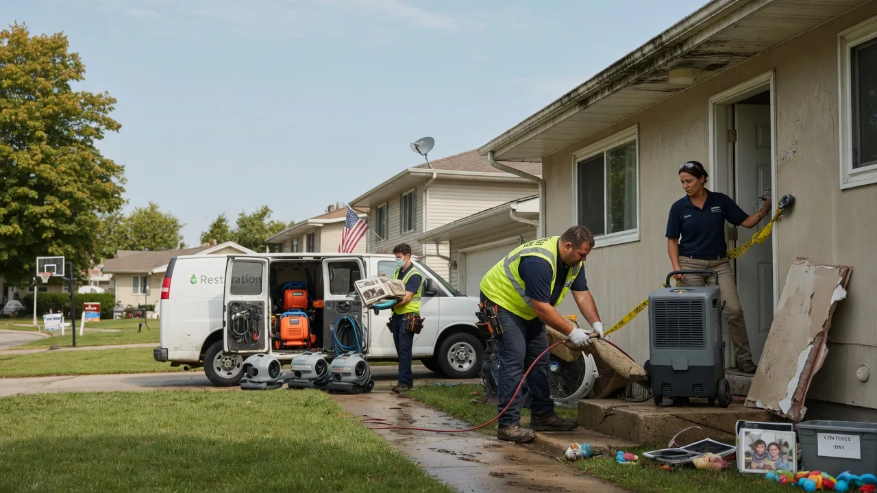 Water Damage Restoration in Thompson, IA near me